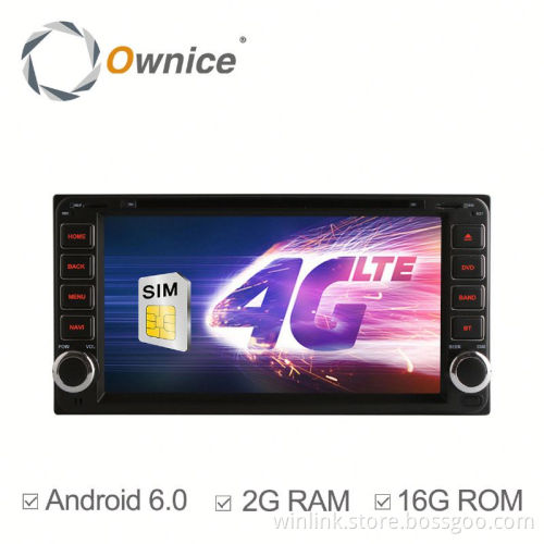 The newest OS android 6.0 quad core universal 2 din Car GPS touch panel support DAB+ TPMS DVR